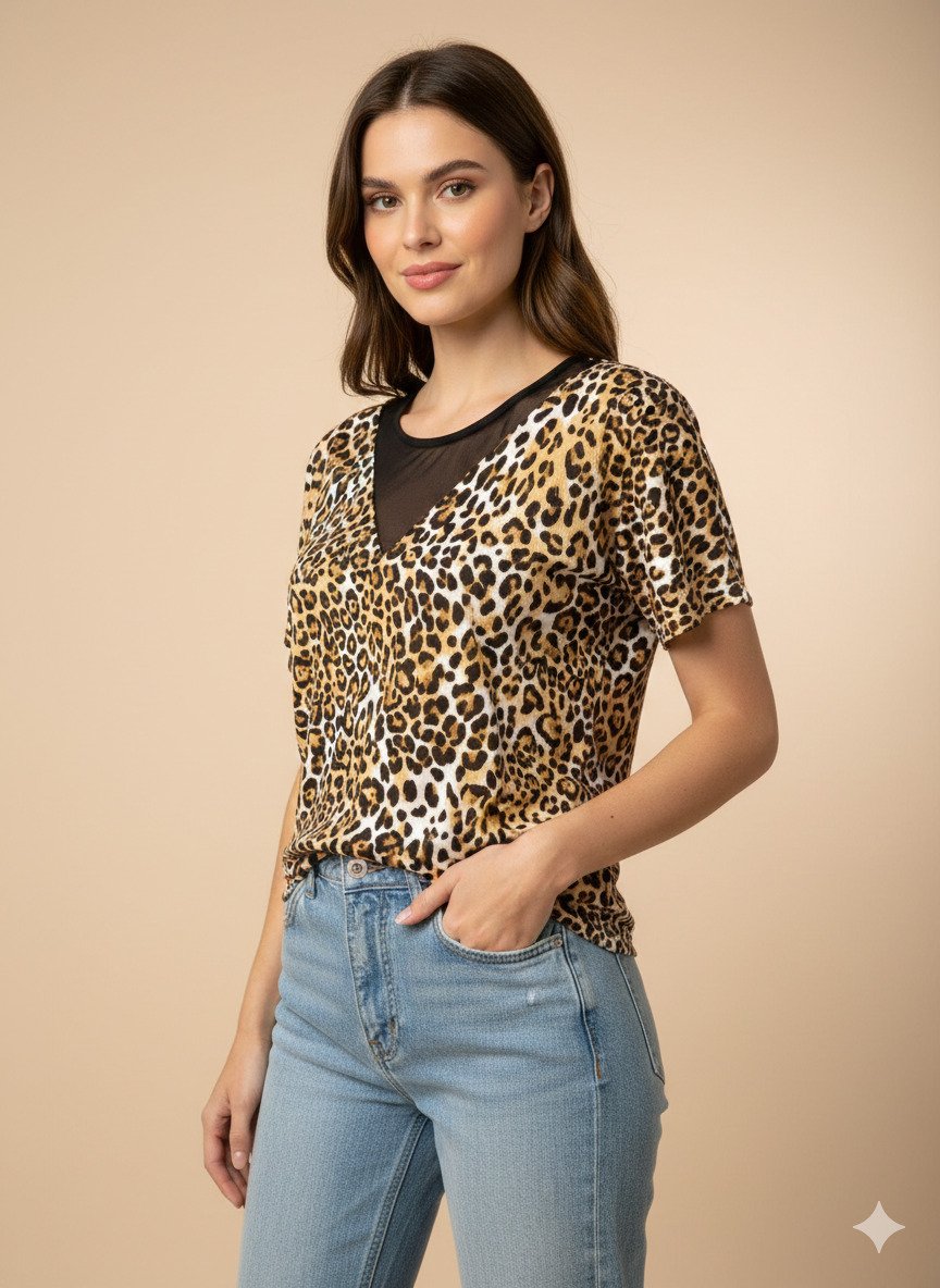 Manga Corta Amarillo